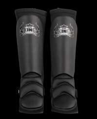 Shin Guards TKSGP (SL) TOP KING Shin Guard Pro (Semi leather) Our semi leather (compounded of high grade PU and Leather) shin