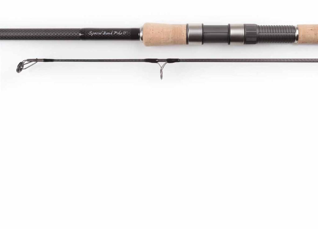 Pike and Cat Rods Following on from the very successful Pike Tamers comes the addition of a new range of Special Pikes made in the 36t high modulus S -Range carbon.