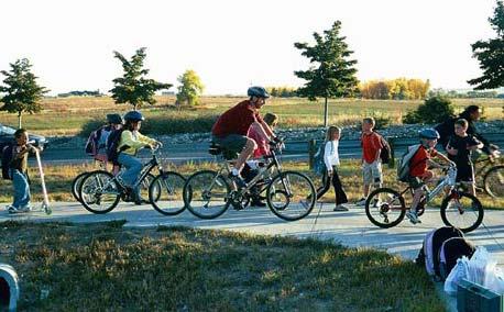 Promoting safe walking and bicycling is an ideal strategy to increase physical activity.