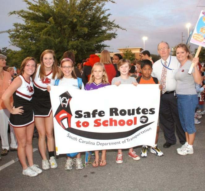 Success story: Columbia, SC Walk to School Day and Walking Fridays Safety messaging via flyers and