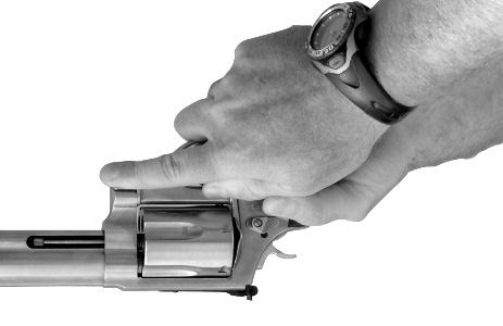 NEVER HOLSTER, CARRY OR STORE YOUR REVOLVER WITH THE HAMMER COCKED. REMEMBER TO KEEP YOUR REVOLVER POINTED IN A SAFE DIRECTION. NEVER LEAVE A LOADED FIREARM UNATTENDED.