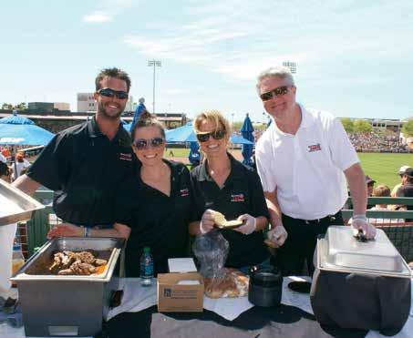Food Service Sponsors In the Charro Lodge Showcase your local restaurant in the Charro Lodge during spring training.