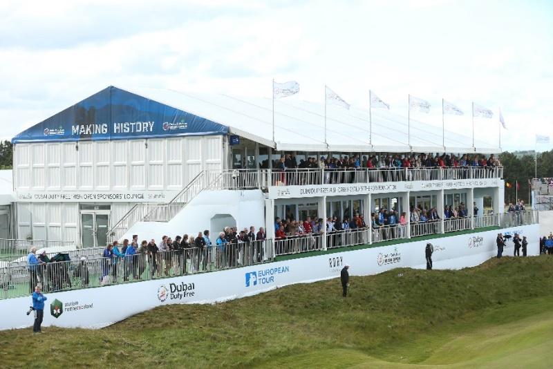 18 th Green Hospitality Pavilion The main Hospitality Area for the European Tour guests, along with guests from our Sponsors will be the 18th Green Sponsors Pavilion.