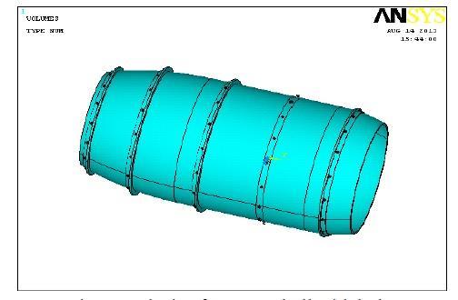 D. Structural and Dynamic Analysis of Pressure Hull 2. Dynamic Analysis : 10 Secs A.