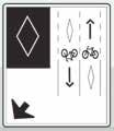 be identified along the route (may require tree removals) Locations for bike connections between 87 Avenue and school site to be identified Option B - Bike Boulevard/Shared Road Shared road with