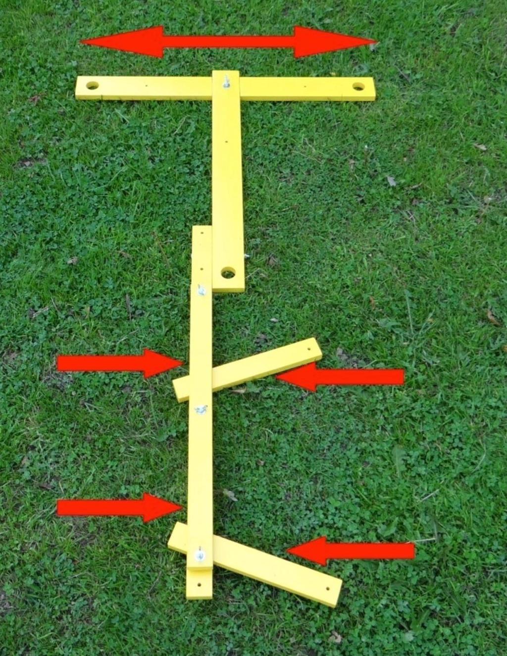 Equipment Inspections Foot Locators: The total width of the stand/foot locator shall not be more than 80cm 80cm 90cm The maximum depth of the functional part of the foot locator in