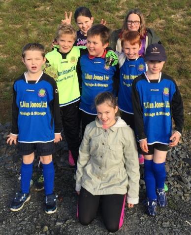 Well done to our Urdd, mixed boy/girl, footballers who took part in a tournament at