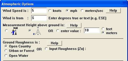 Ground roughness is determined by number and size of roughness elements present in an area.