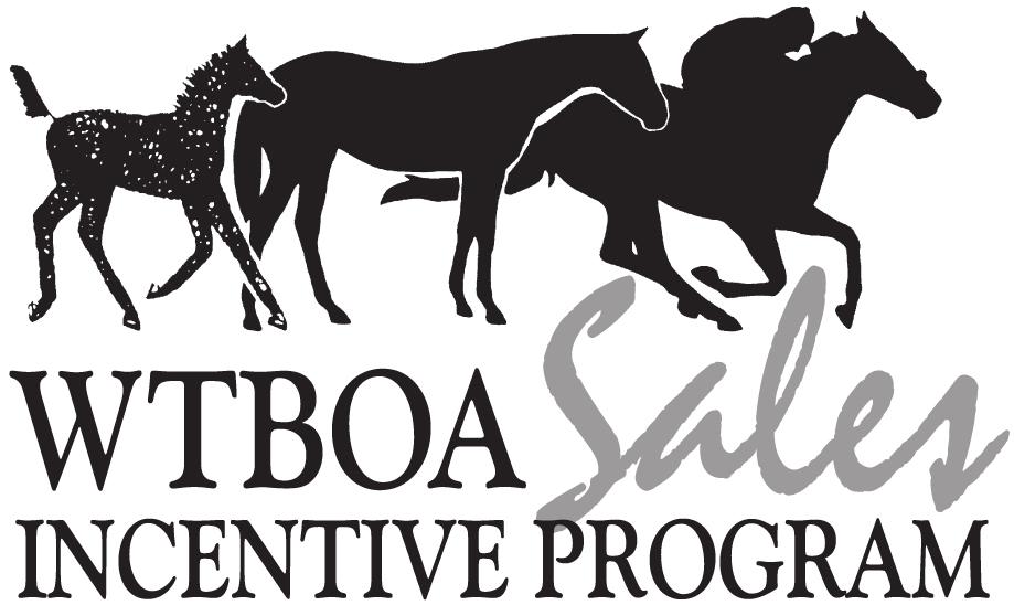 Beginning with the 2015 WTBOA Sale, all yearlings and weanlings that go through the WTBOA Sales ring and are made fully eligible will earn a lucrative Sales Incentive Program (SIP) bonus from the