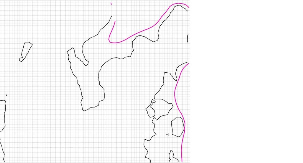4 Annex C Generalization, contours We are currently testing automatic generalization of the terrain model.