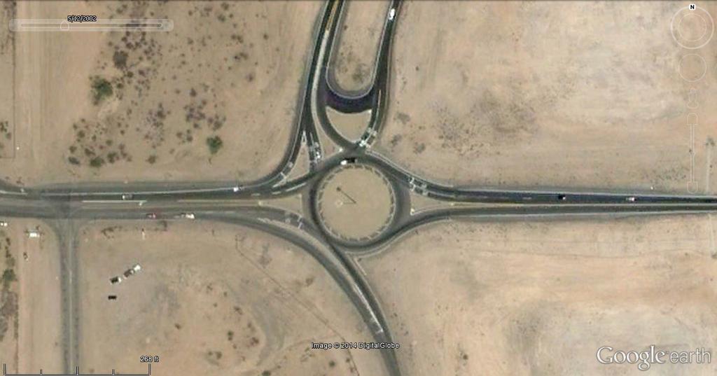 3.4 MODIFIED ROUNDABOUTS As part of the agency outreach, the research team asked agency representatives to identify the roundabouts that had been built within their jurisdiction that they knew had
