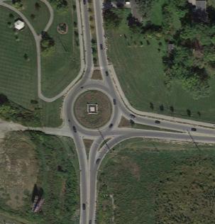 For Project 17-70, a leg of a roundabout should be counted as such it is a public roadway (i.e., not a private driveway) A leg does not need to accommodate two-way traffic.