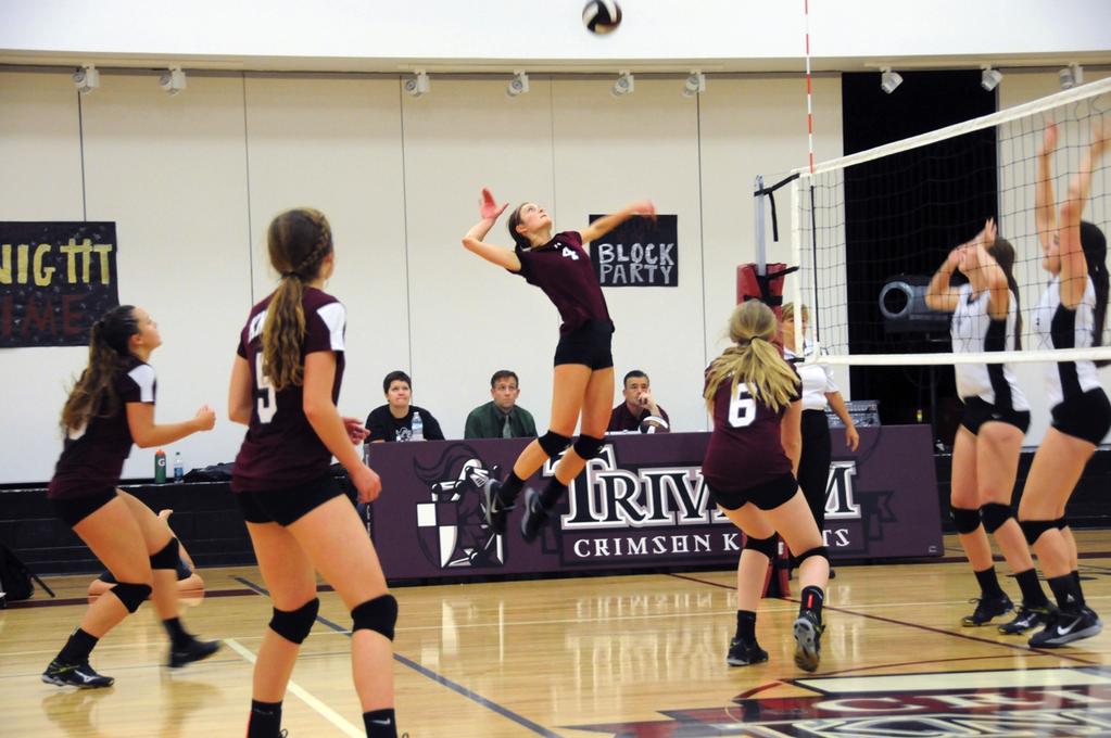 Trivium Prep Fall Sports Newsletter Issue 2 September 12th, 2016 ATHLETICS SCHEDULE 9/12 to 9/17 HOME AWAY 9/12 JV Volleyball vs. Antelope 9/12 Var Volleyball vs.