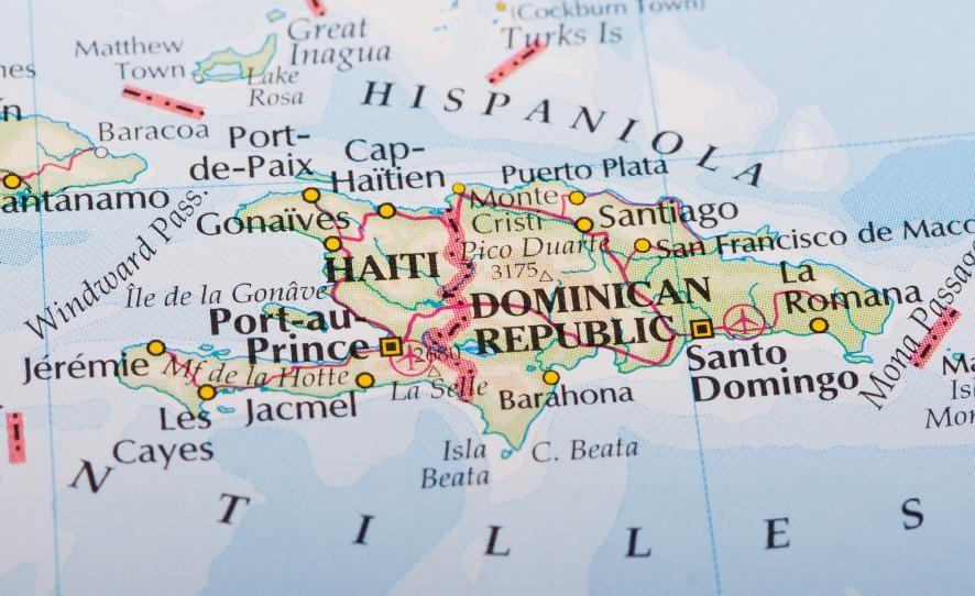 Hispaniola, li fuqha nsibu l-istati nazzjon tal-ħaiti u tar-repubblika Dominikana.