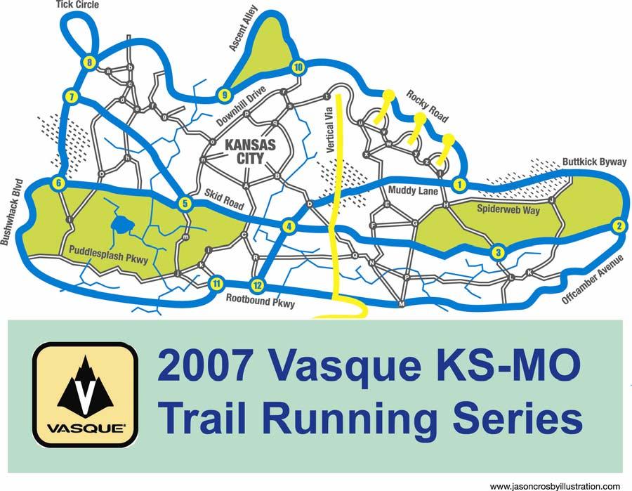 The 2007 Vasque Kansas - Missouri Trail Race Series www.psychowyco.
