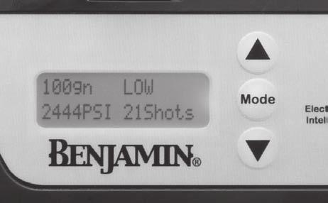 Down Arrow Button 4. LCD Display Screen a. Displays Operation Modes Manual ( SOL TIME ), Discharge (DISCH), Foot Pounds of Energy (FPE) (LOW, MEDIUM, or HIGH). (See Section 5) b.