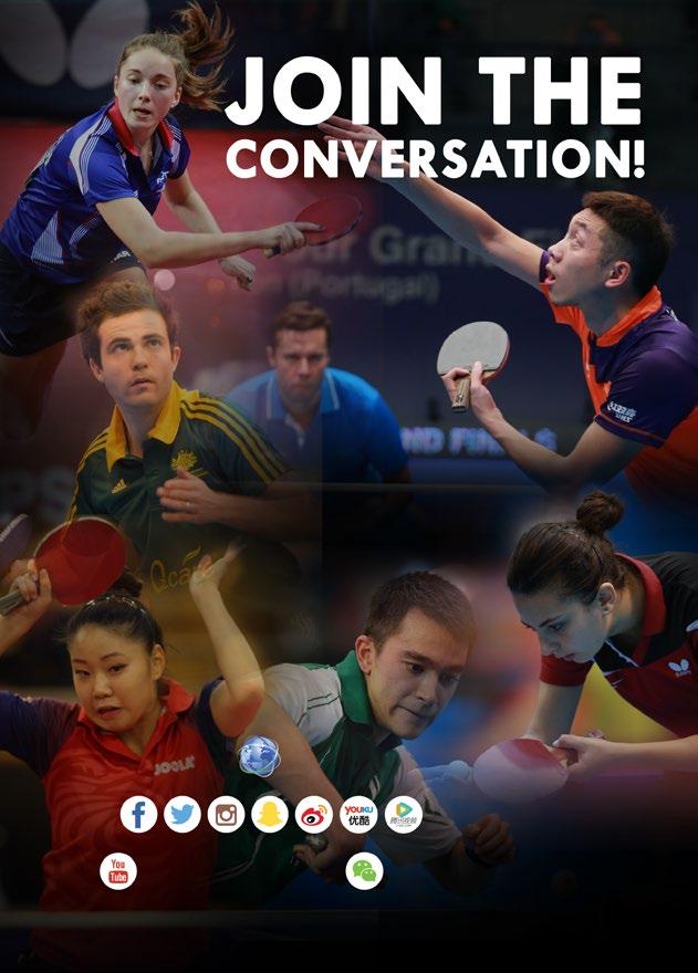 Join over a million fans in following the world s best table tennis players & top