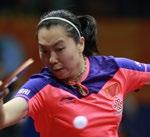 Zhu Yuling to be crowned Champion at the 2015 Japan Open.