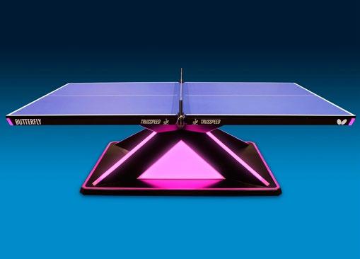 2016 WTTTC TRUSSPEED The best table tennis players on earth will all battle it out on the newly unveiled Trusspeed table, which creators Butterfly believes will be the perfect table for quick,