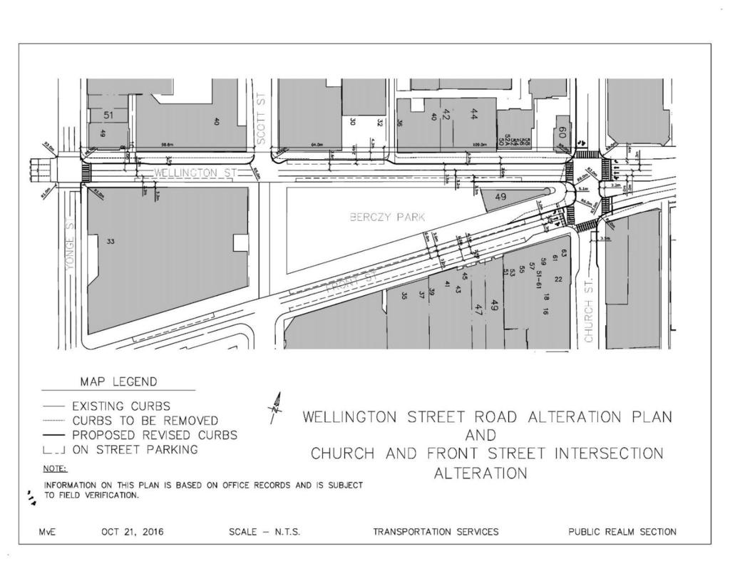 Attachment 1 Road Alteration and Intersection Modifications Drawing Road