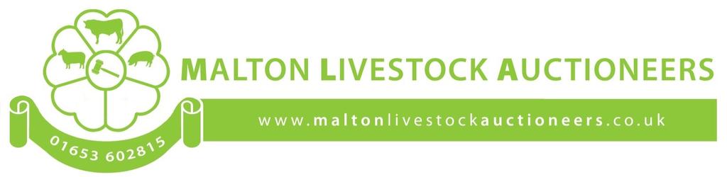 THE CATTLE MARKET, MALTON 1ST AUTUMN SALE OF SUCKLER CALVES AND STORE CATTLE FRIDAY 6 TH OCTOBER 2017 Including 275-325 CATTLE All from local producers and farmers Sale of cattle to commence at 12.