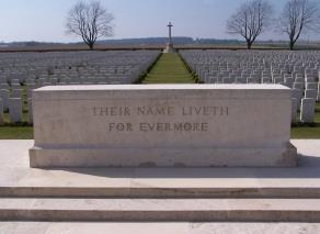 By 1938 the building work for the hundreds of cemeteries and memorials from the First World War was completed. One year later, the Second World War began.