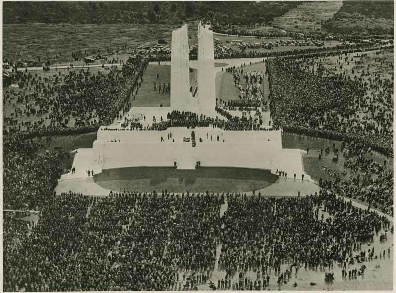 Part 2: the Canadian National Memorial Soon after the War the Canadians decided that Vimy would be the site of a national war memorial to remember all Canadians who were killed and record the