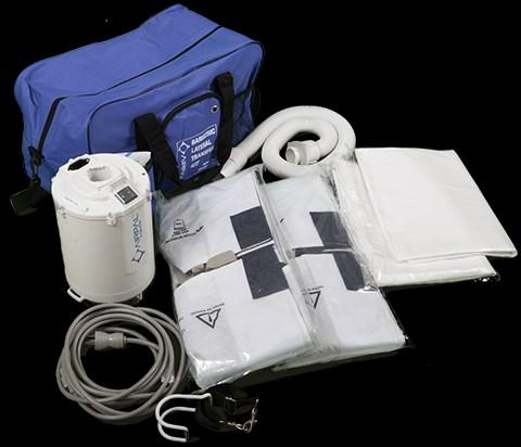 out of tiny holes in the bottom of the SPS TransferPad. The AirPal SPS (Single-Patient-Stay) disposable has a rugged design that holds up for multiple lateral transfers with the same patient.