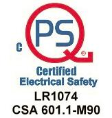 The AirPal Air Supply has been tested to comply with the latest UL Standard (60601-1) for Electrical Medical Devices.
