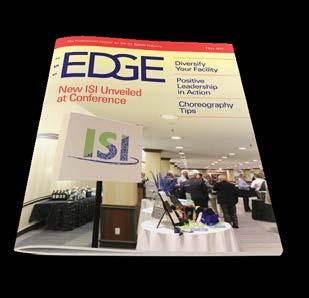 PROFESSIONAL TRADE JOURNAL ISI EDGE The ISI EDGE is a professional trade journal distributed to an average of more than 3,500 industry leaders on a quarterly basis.
