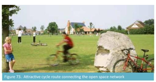 Figure 73 on page 98: attractive cycle route?