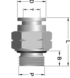 Stainless Steel ush-in-fitting IF - arallel Male Connector (IFMC) MERIC ube to Male S/Metric pipe thread HREA IMENSIONS IN MIIMEERS 1 1 1 1 M5 M6 M7 M8 1/8 S S M6 M7 M8 1/8 S S S 1/8 S S S S 1/8 S S