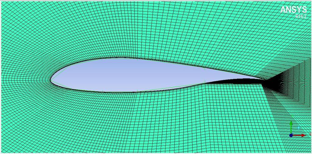 Meshing The next step involved in this project is CFD meshing. The software used for the aerofoil meshing is ANSYS ICEM CFD now import the cad file to ICEM CFD workbench.