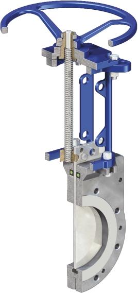 Fabri-Valve XS150 High Performance Knife Gate Valve XS150 High Performance Knife Gate Valve T he Fabri-Valve XS150 High Performance Knife Gate valve features a robust perimeter seal that provides