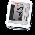 The memory can store 90 measurements and is the basis for assessing blood pressure. And the device has a large display and elegant design.