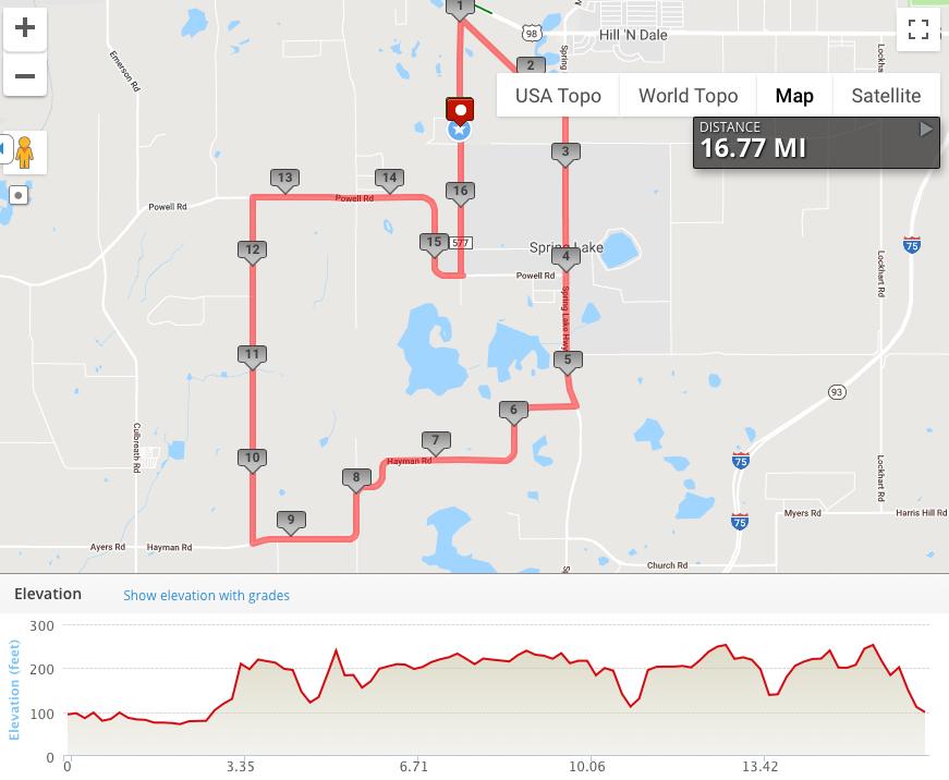 Sunday, March 30, 2018 Ice Cream Hill Road Race ** The Long Course, 167 miles, is Back ** 5283 Neff Lake Rd, Brooksville, FL 34601 28509185, -82319603 Start Time Duration In miles 8:00am 51 Masters