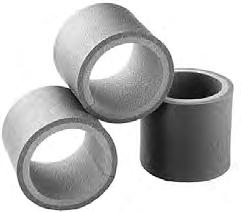 9" 1 Reducer bushings are used to reduce the diameter from 5.5" to 2.7" inside the insulation kits.