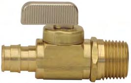 These valves are acceptable for use in a system containing no more than 50% propylene glycol.