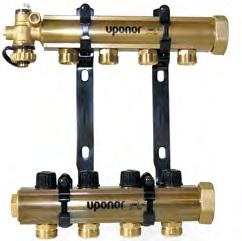 TruFLOW manifold assemblies Radiant and hydronic piping systems TruFLOW Jr. assemblies with balancing valves and valveless manifolds come fully assembled and ready for installation.
