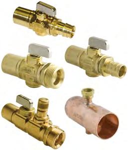 Radiant and hydronic piping systems Copper valved manifold accessories include various valves and end caps for use with Uponor copper valved manifolds.