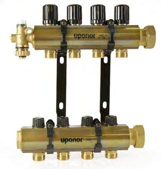 Radiant and hydronic piping systems Actuator-to-manifold compatibility table Manifolds Two-wire actuators Four-wire actuators TruFLOW manifolds Two-wire
