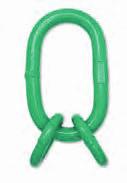 Campbell Cam-Alloy Oblong Links For Use with Grade 80/100 Chain Slings, Wire Rope and Synthetic Assemblies 5 to 1 Design Factor Meet or Exceed All Requirements of ASME B30.