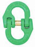 Campbell Quik-Alloy Sling Hooks For Use with Grade 80/100 Chain Slings 4 to 1 Design Factor Meet or Exceed All Requirements of ASME B30.9 and B30.
