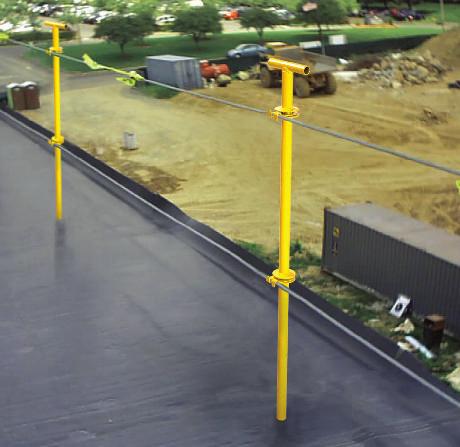 Perimeter Protection Products Systems Fast Installation and Removal Decrease Leading Edge Exposure by 87% OSHA