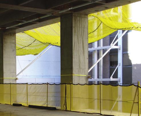 Fall Protection Netting Systems Debris Fall Protection Cargo Custom Save both time & money with these turnkey systems.