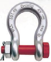 Crosby Alloy Bolt-Type Shackles G-2140 / S-2140 G-2140 meets the performance RR-C-271F, Type IVA, Grade B, Class 3, except for those provisions required of the contractor.