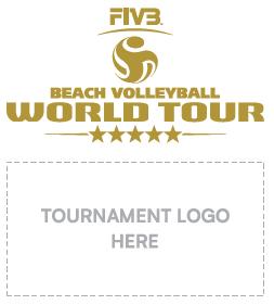 FIVB Beach Volleyball World Tour Logo The FIVB will use the generic FIVB Beach Volleyball World Tour logo/title on its website and when referring to the WT in general.
