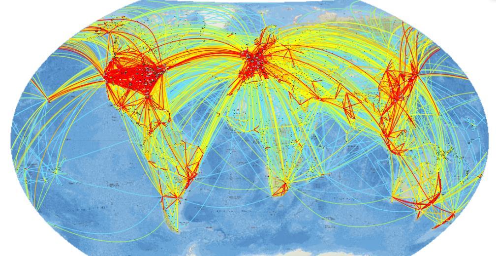 2002 2012 4,300 Cities for 46,651 Routes and 31,673,958 movements * 3,811 Cities