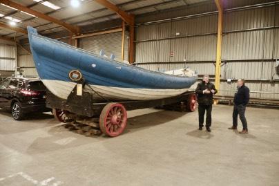 The Bedford No, we haven t forgotten our 1886 lifeboat. She is currently safely under cover in a warehouse at Port of Tyne, and will be our next big project.