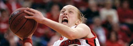 6-2 Junior Forward Monument Colorado (Lewis-Palmer) 52 DANIELLE PAGE Honors and Awards Second-Team Academic Big 12 (2006) No. 7 on Nebraska's Career Blocked Shot List (84/78 Games) No.